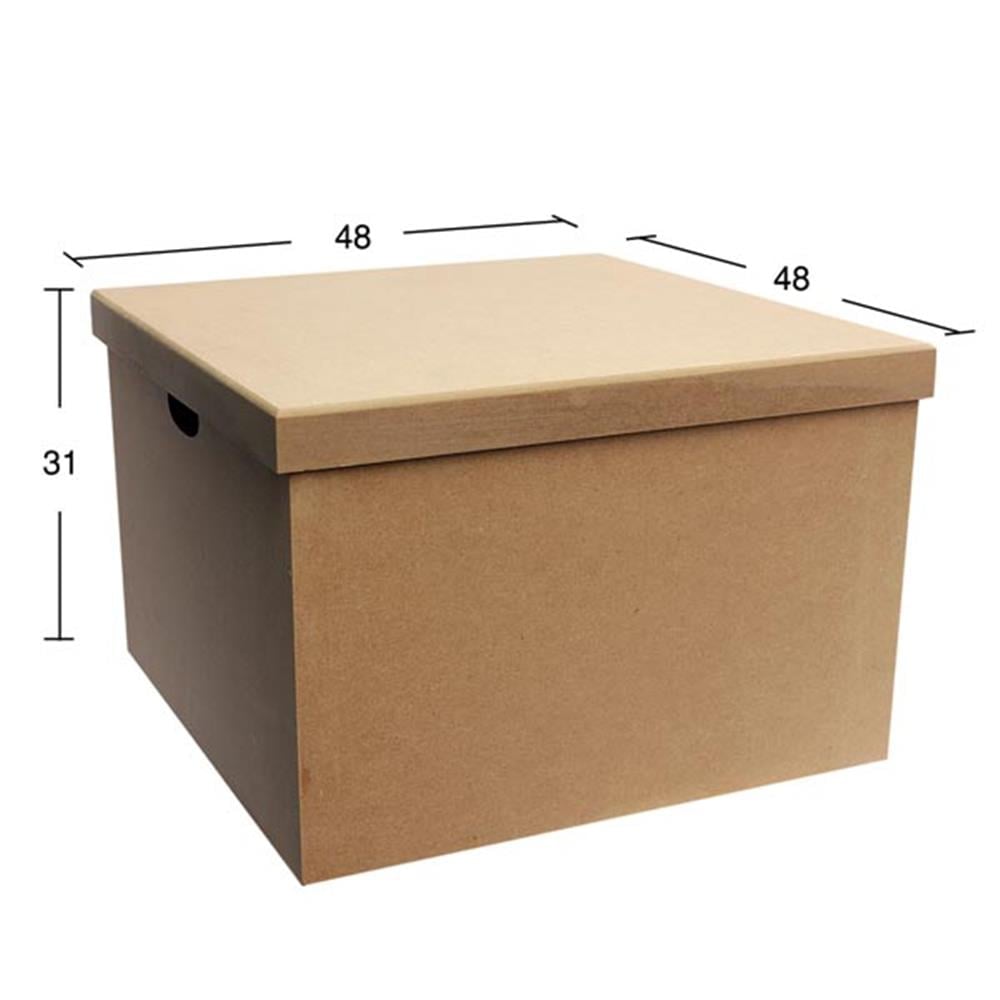 KU 331 BÜYÜK KARE OYUNCAK KUTUSU