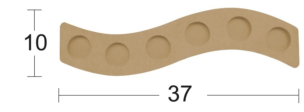 M 01 SIRALI T-LIGHT MUMLUK