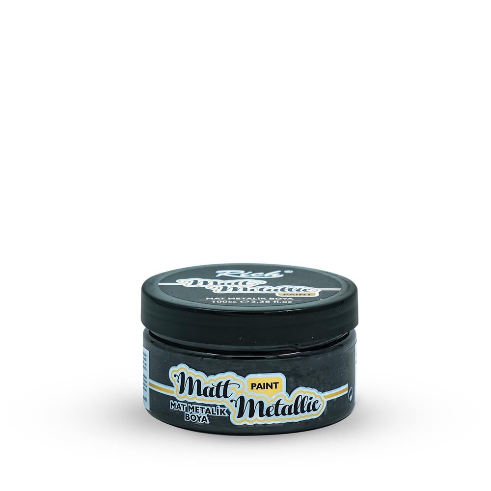 MAT METALİK - SİYAH 100ml