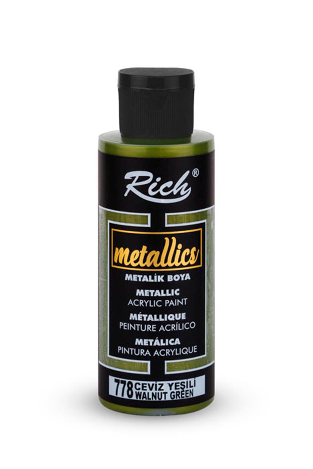 METALİK BOYA - CEVİZ YEŞİLİ 120ml