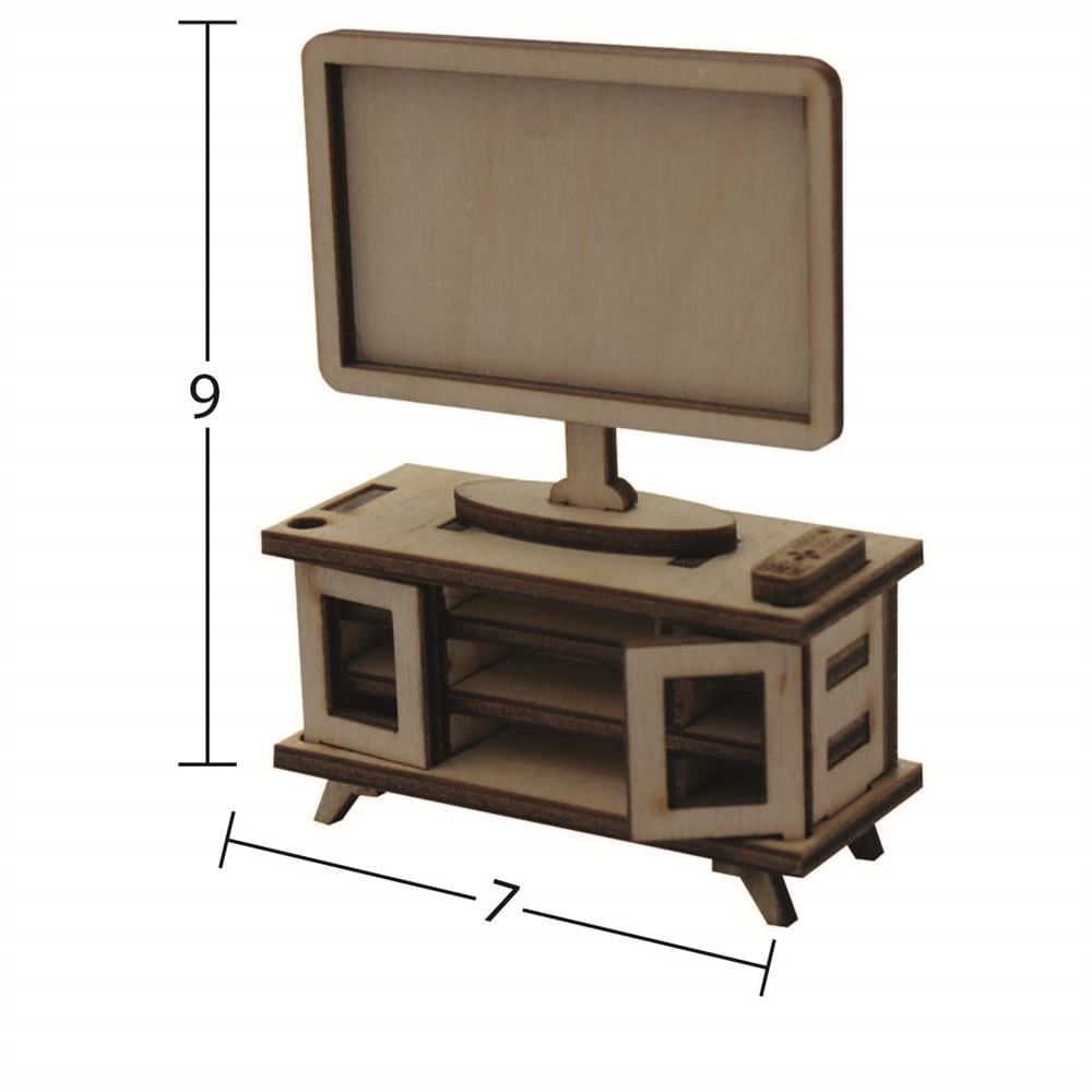 MN 59 MİNYATÜR TV VE TV ÜNİTESİ