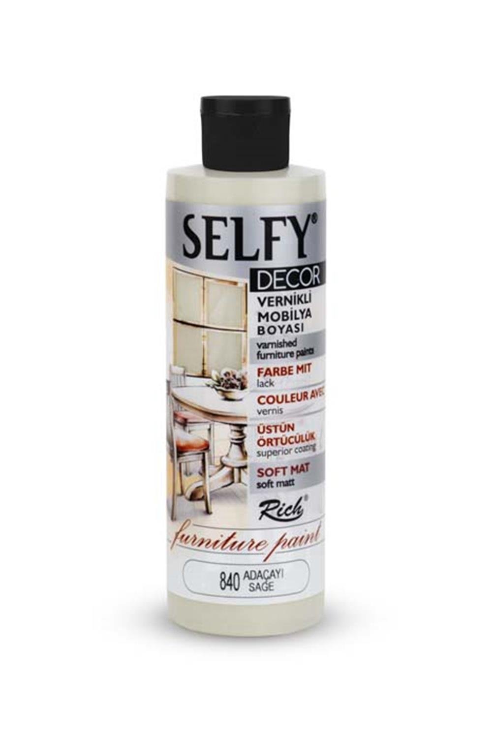 SELFY DECOR MOBİLYA BOYASI - ADAÇAYI 240ml