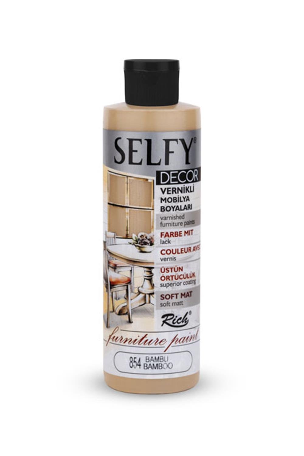 SELFY DECOR MOBİLYA BOYASI - BAMBU 240ml