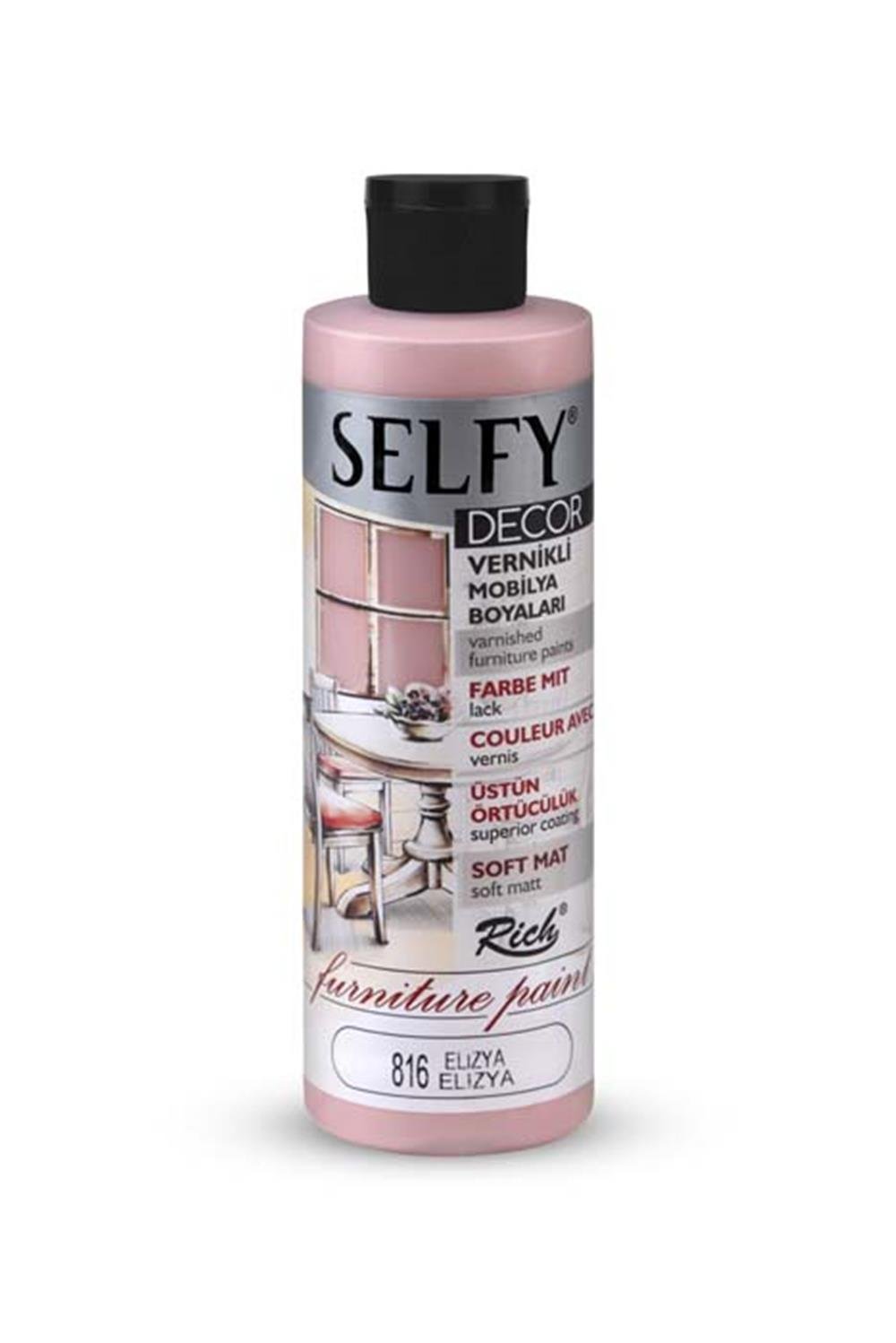 SELFY DECOR MOBİLYA BOYASI - ELİZYA 240ml