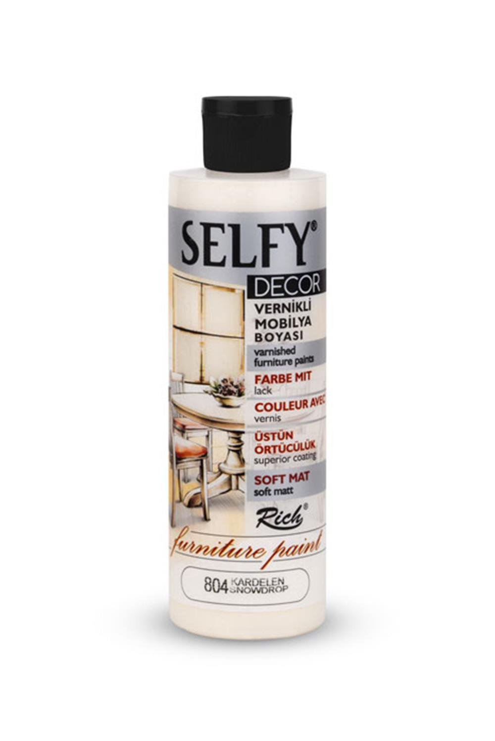 SELFY DECOR MOBİLYA BOYASI - KARDELEN  240ml