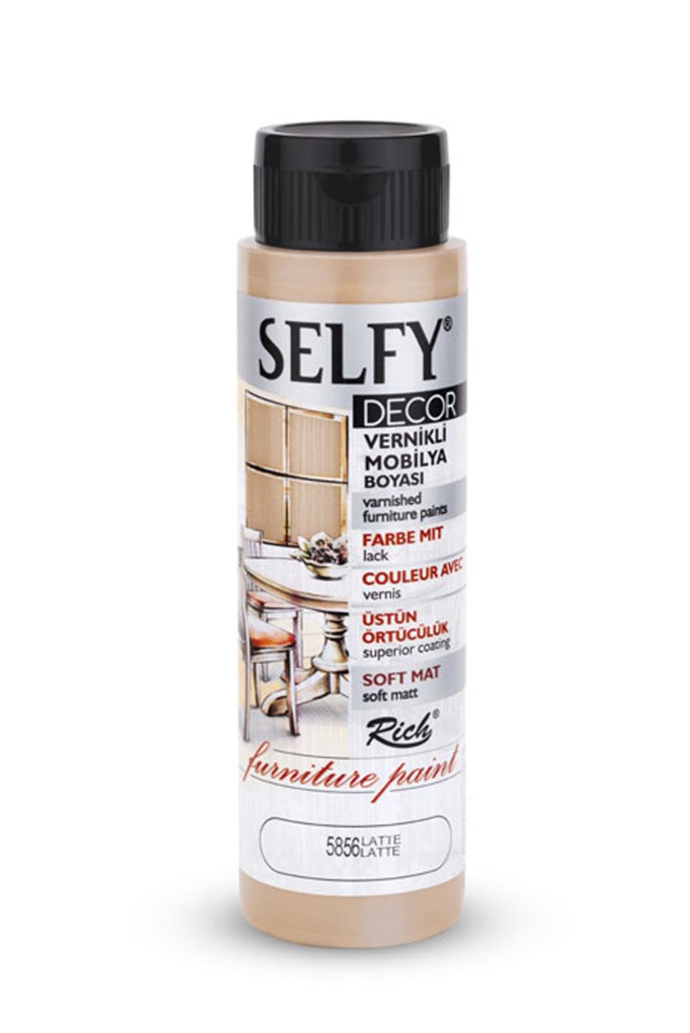SELFY DECOR MOBİLYA BOYASI - LATTE 500ml