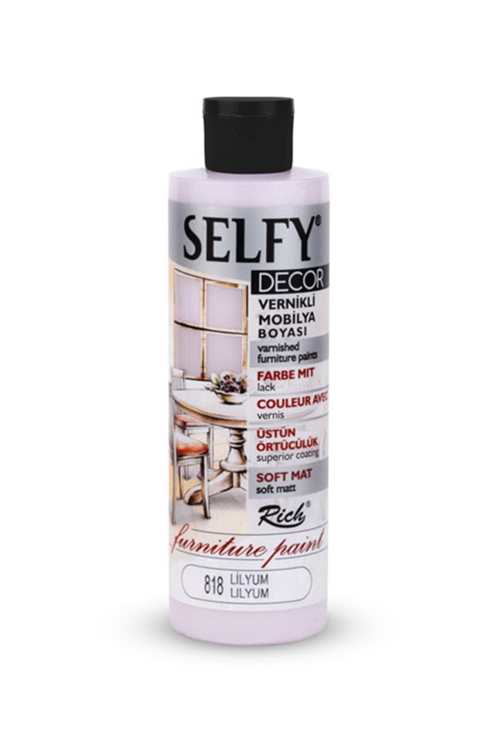 SELFY DECOR MOBİLYA BOYASI - LİLYUM  240ml