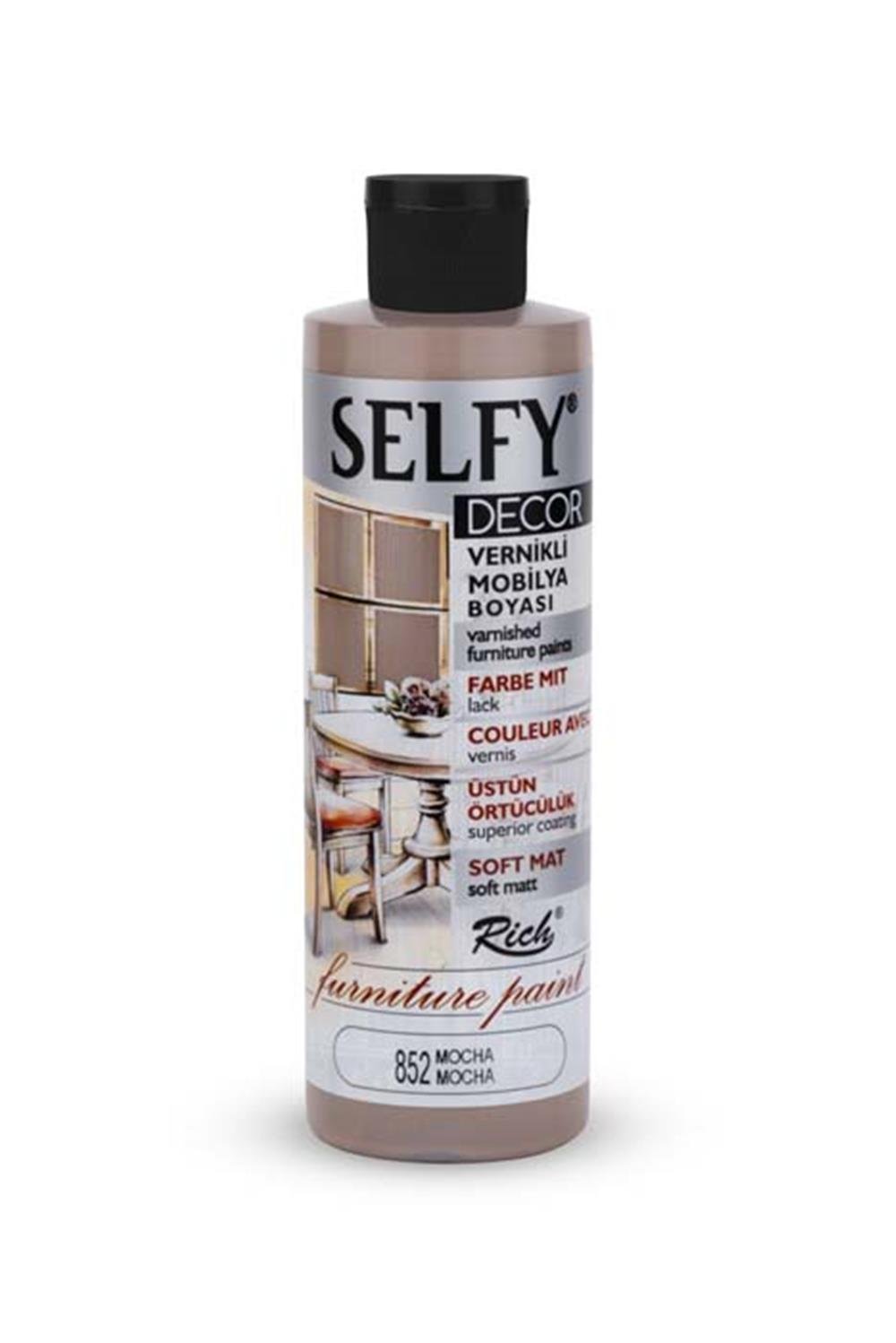 SELFY DECOR MOBİLYA BOYASI - MOCHA 240ml