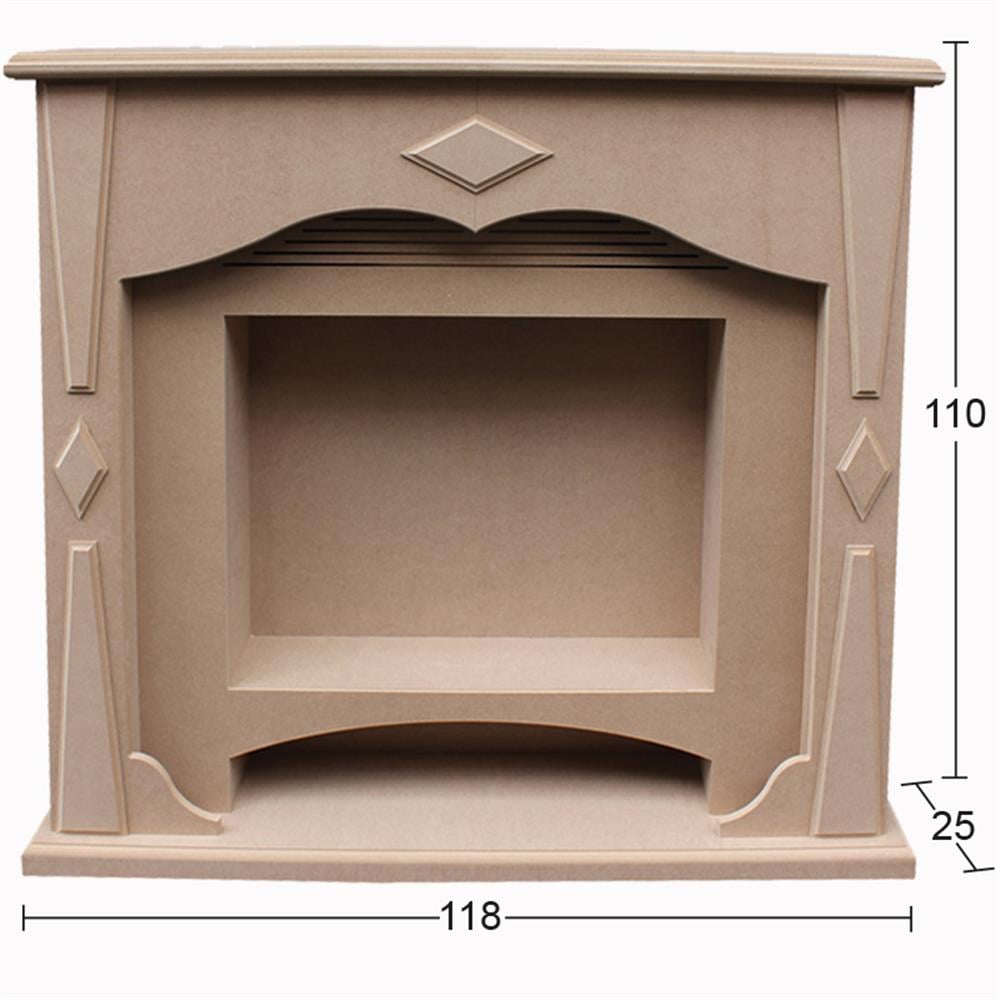 SM 28 İŞLEMELİ ŞÖMİNE