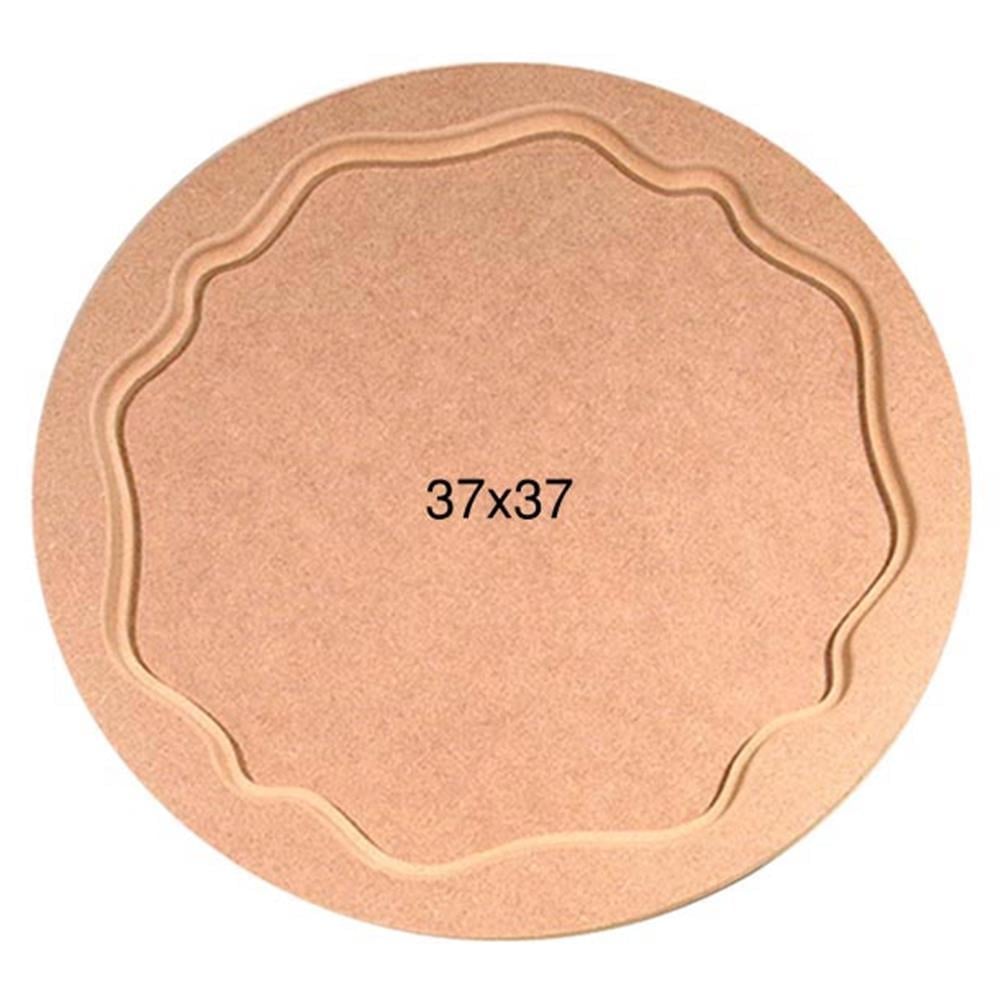 T 694 YUVARLAK İÇİ DALGALI TEPSİ