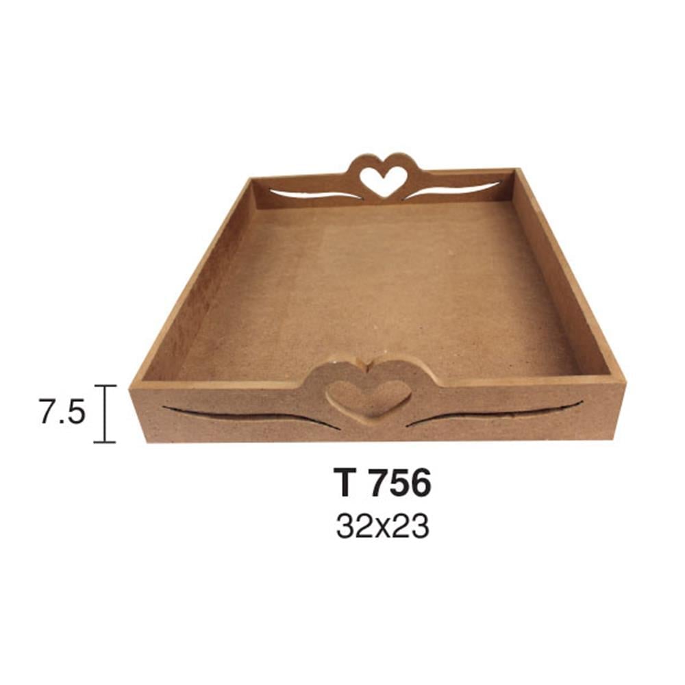 T 756 KÜÇÜK KALPLİ TEPSİ