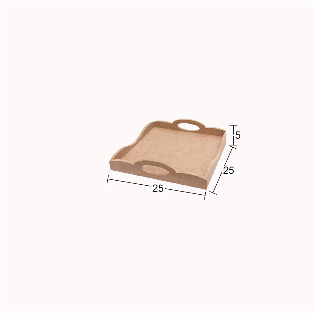 T 767 MİNİ KARE TEPSİ