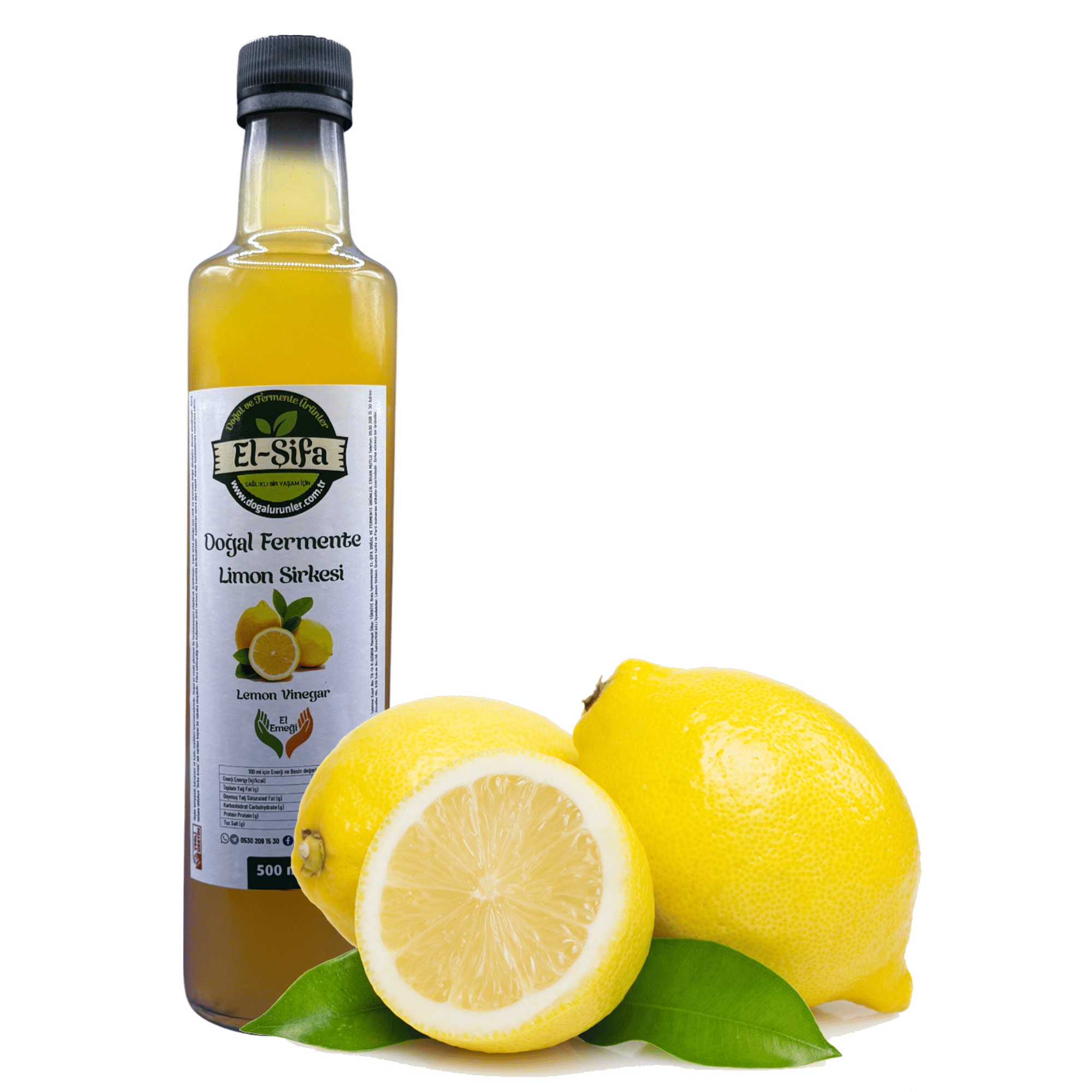Doğal Fermente Limon Sirkesi