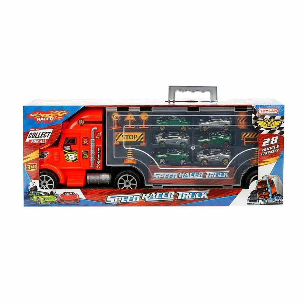 ToysanToysan Tır Seti Speed Racer 6 Arabalı