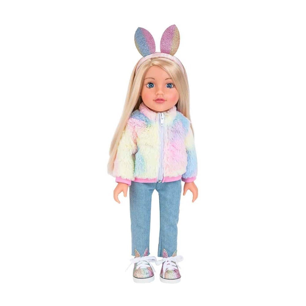 SunmanSunman Tavşan Kulaklı Saç Bantlı Bebek 47 cm