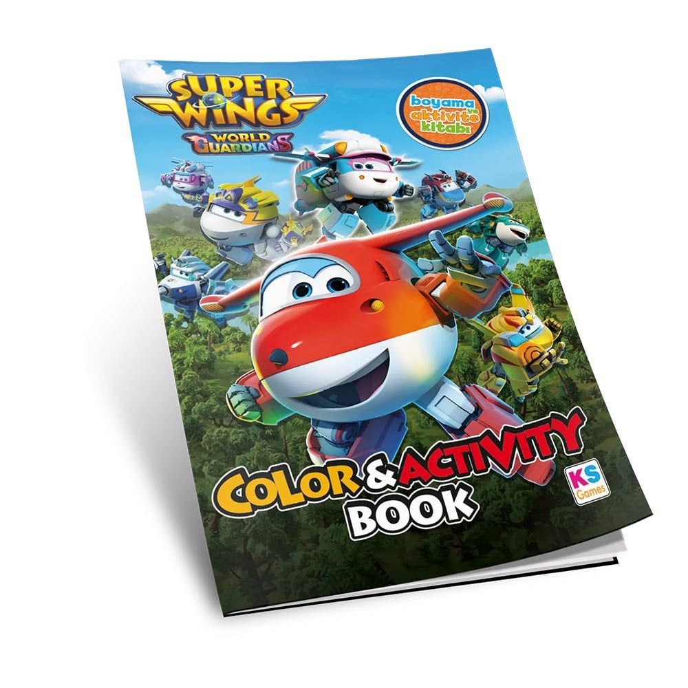 Ks GamesKs Games Harika Kanatlar Boyama ve Aktivite Kitabı
