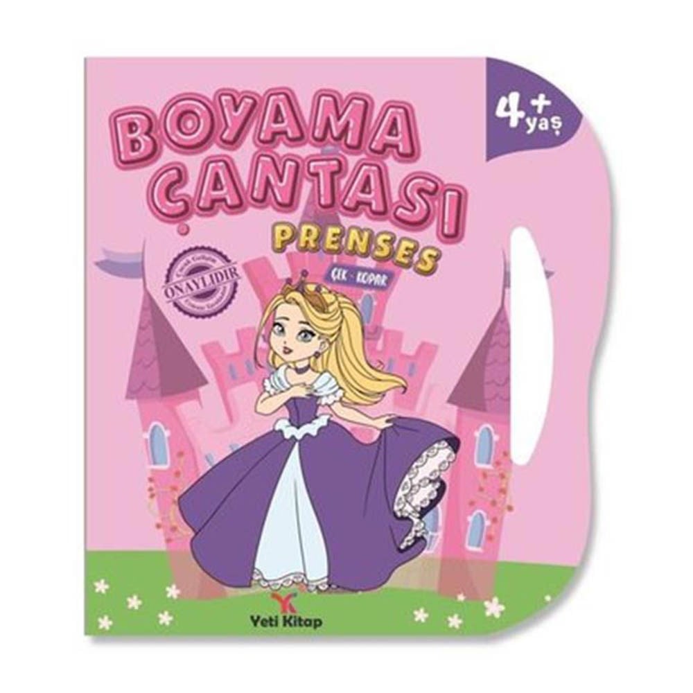 Yeti KitapBoyama Çantası Kitabı Prenses