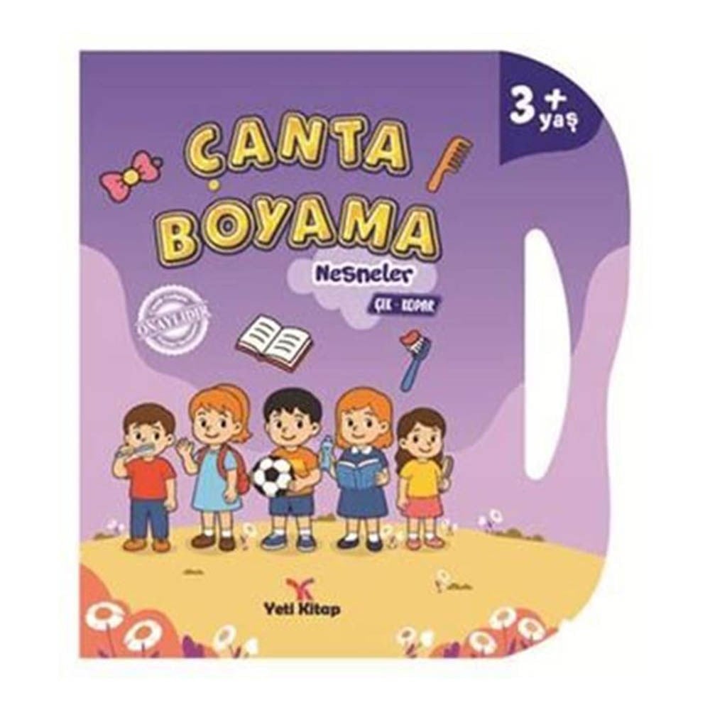 Yeti KitapBoyama Çantası Kitabı Nesneler