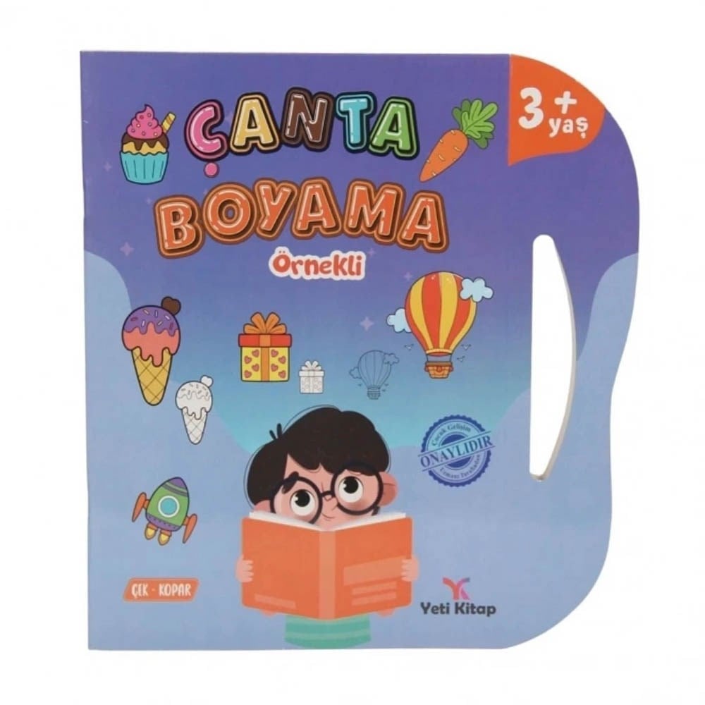 Yeti KitapBoyama Çantası Kitabı Örnekli