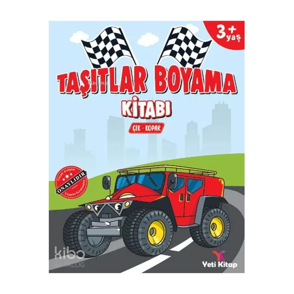 Yeti KitapTaşıtlar Boyama Kitabı
