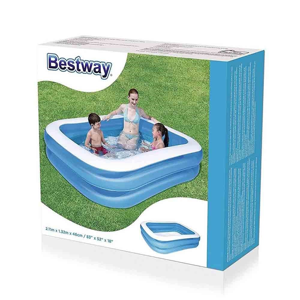 BestwayBestway Şişme Havuz Dikdörtgen 211x132x46 Cm