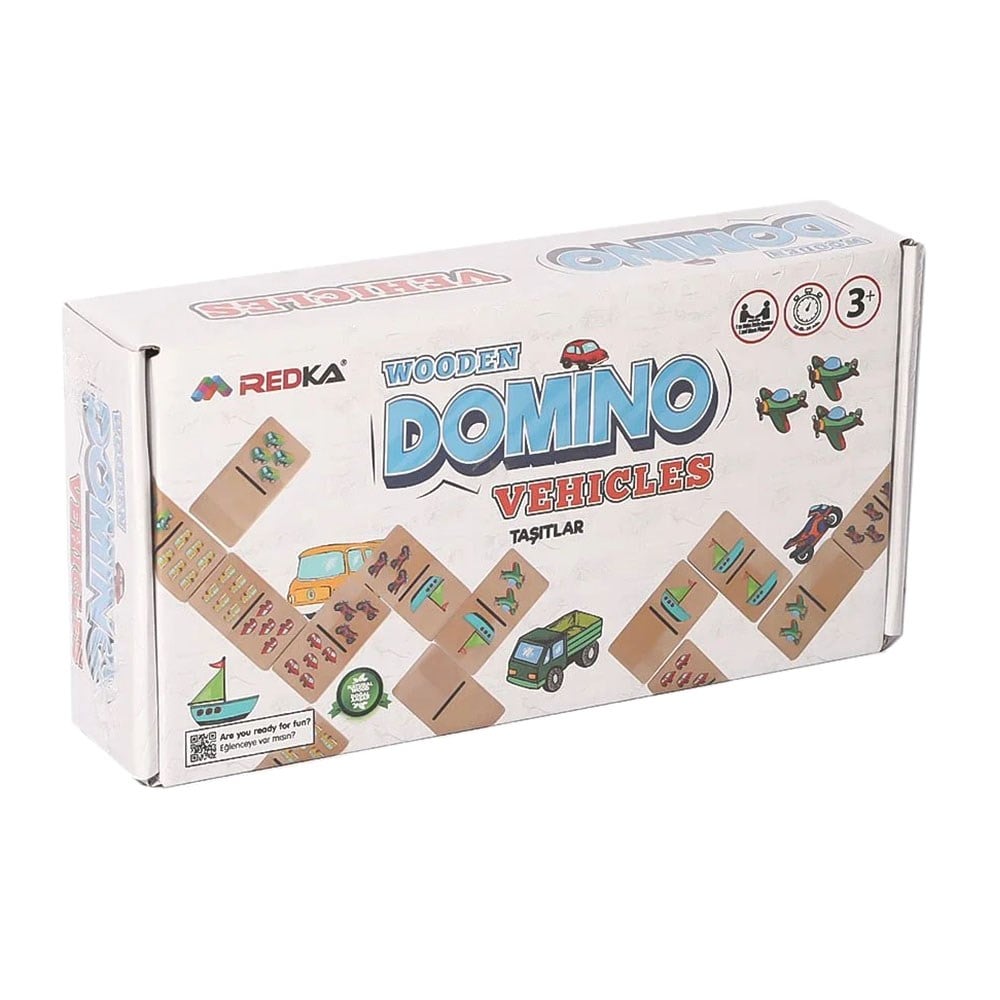RedkaRedka Ahşap Domino Araçlar