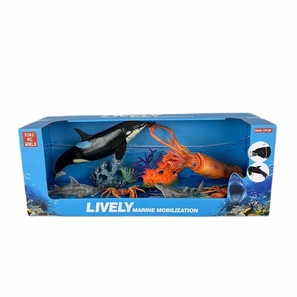 GokidyGokidy Kutulu 8 Parça Okyanus Canlıları Set
