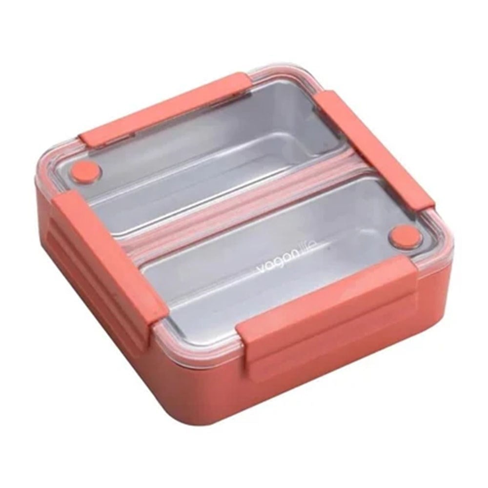 Vagon LifeVagonlife 1100 Ml Çelik Lunchbox Pembe