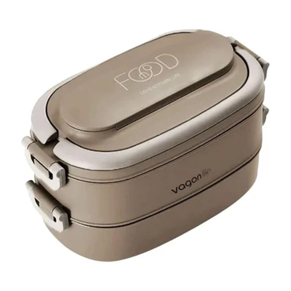 Vagon LifeVagonlife 1140 Ml Lunchbox Kahverengi