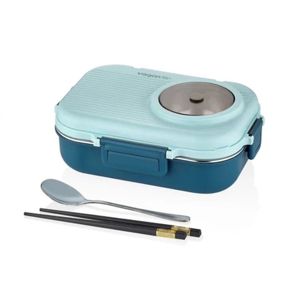 Vagon LifeVagonlife Çelik Hazneli Lunchbox Mavi