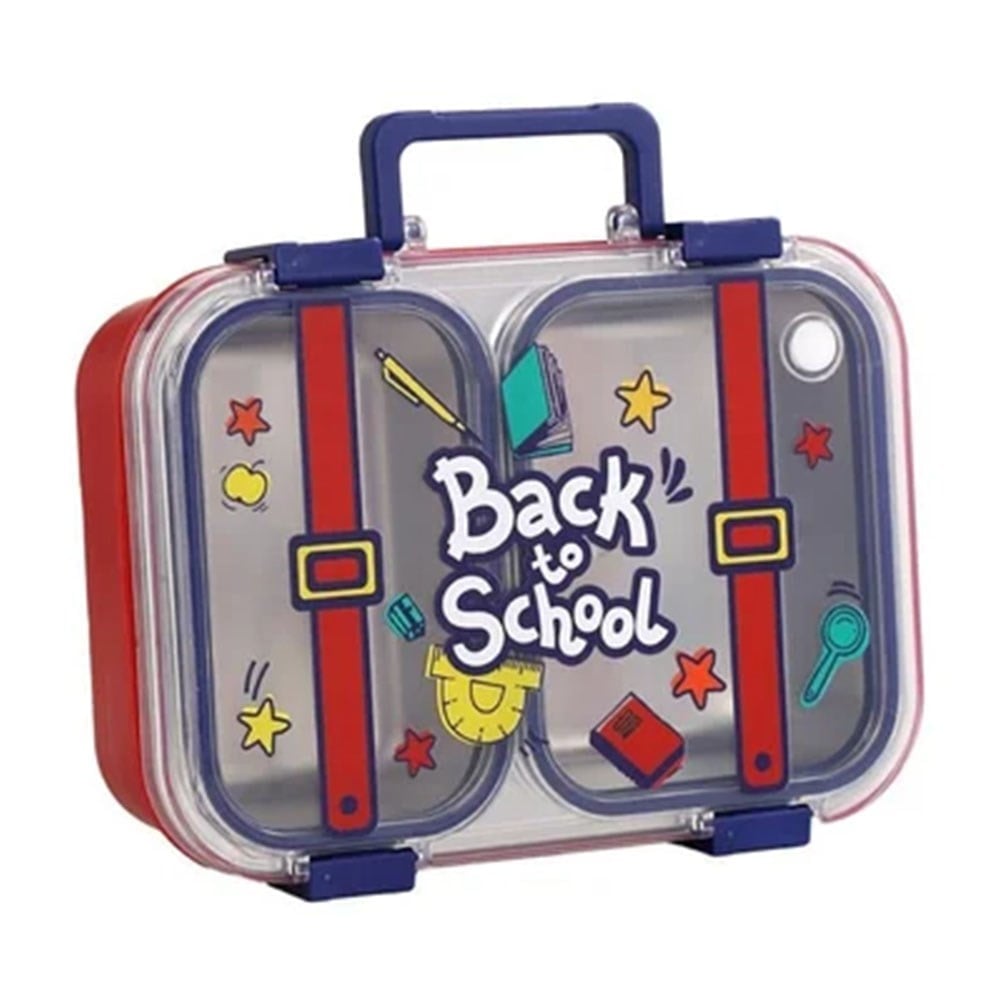 Vagon LifeVagonlife Paslanmaz Çelik Lunchbox Kırmızı