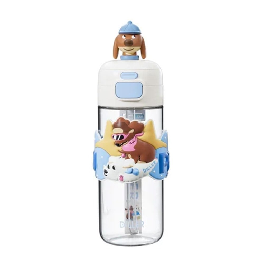 Vagon LifeVagonlife 600 Ml Boyun Askılı Pipetli Su Matarası