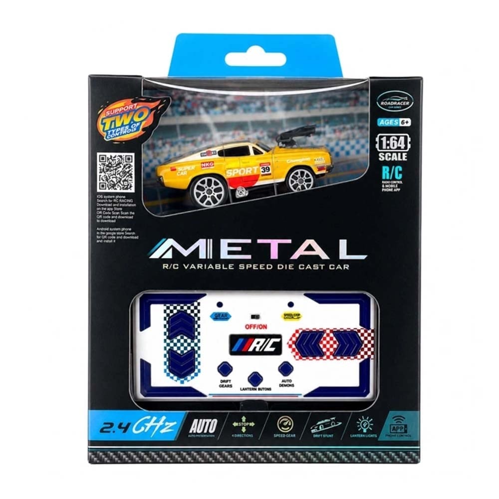 Can OyuncakCan Oyuncak Uzaktan Kumandalı 1:64 Mini Metal Araba