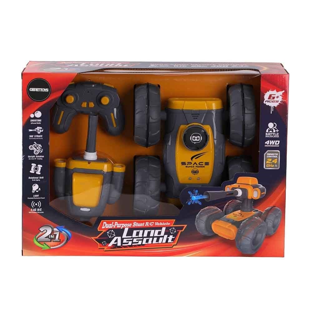GepettoysGepettoys 2in1 Çöl Canavarı Kumandalı Tank