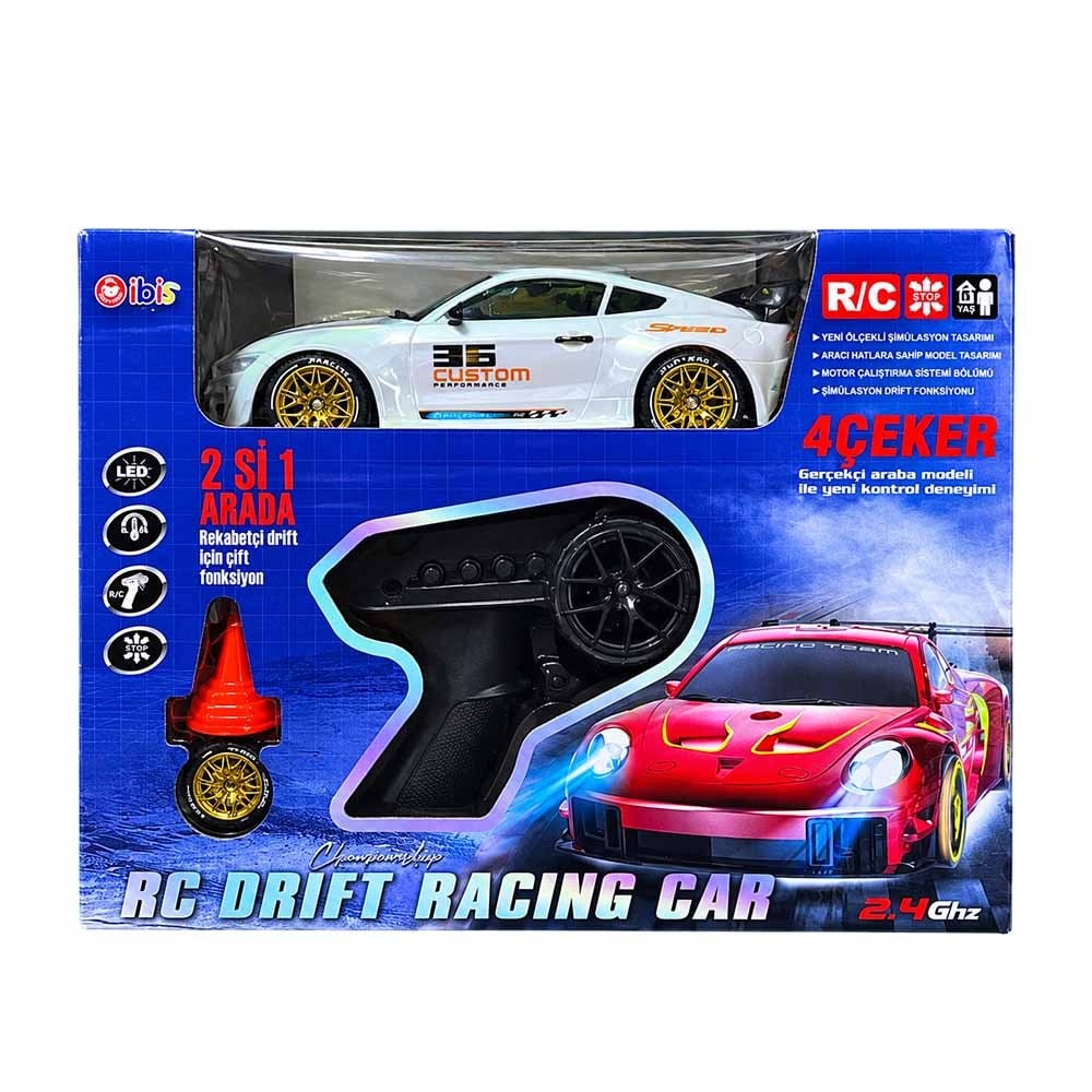 İbiş OyuncakUzaktan Kumandalı 2si 1 Arada Yarış Drift Arabası