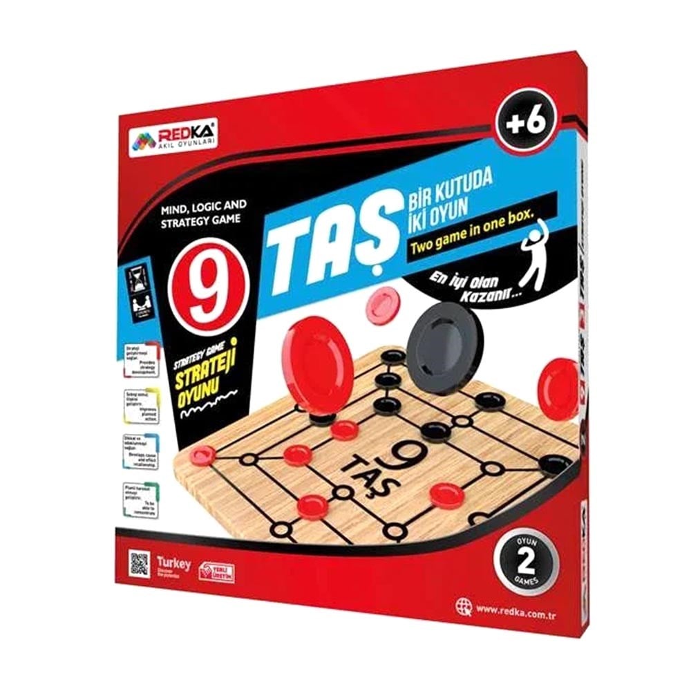RedkaRedka 9 Taş 3 Taş Oyunu