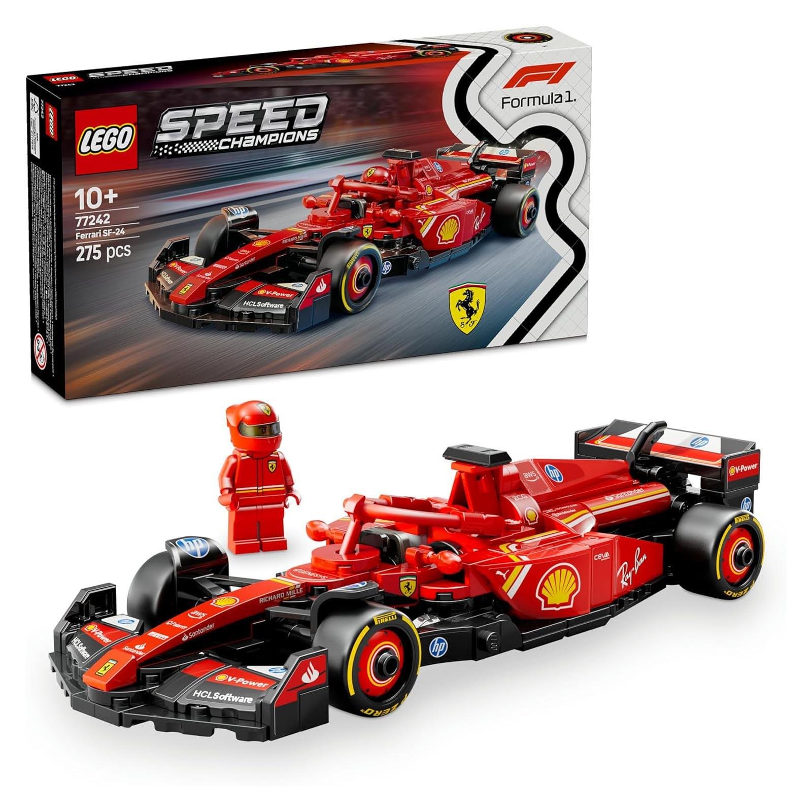 LegoLEGO Speed Champions Ferrari SF-24 F1 Yarış Arabası 275 Parça