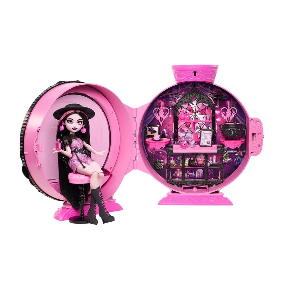 Monster HighMonster High İksir Kazanı Draculaura Bebek ve Oyun Seti