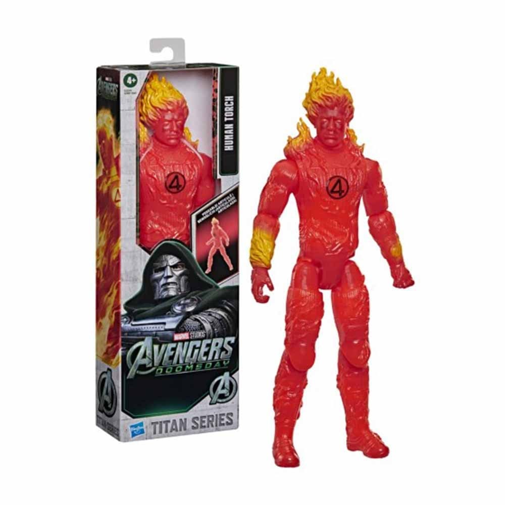 AvengersHasbro Avengers Titan Hero Figür Human Torch