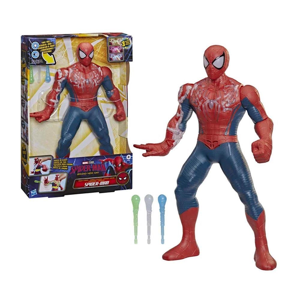 HasbroHasbro Sesli ve Işıklı Brand New Day Spider-Man Aksiyon Figürü