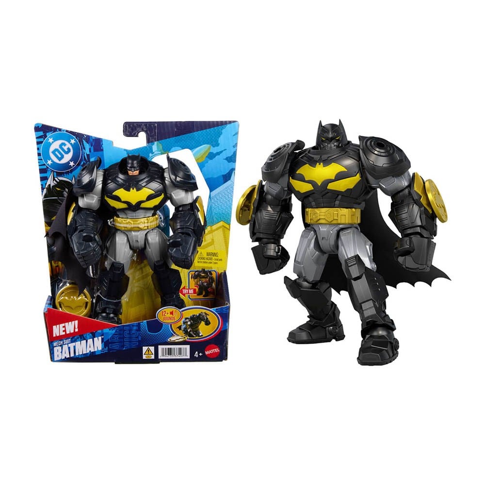 MattelDC Sesli Batman Mekanik Zırhlı Aksiyon Figürü