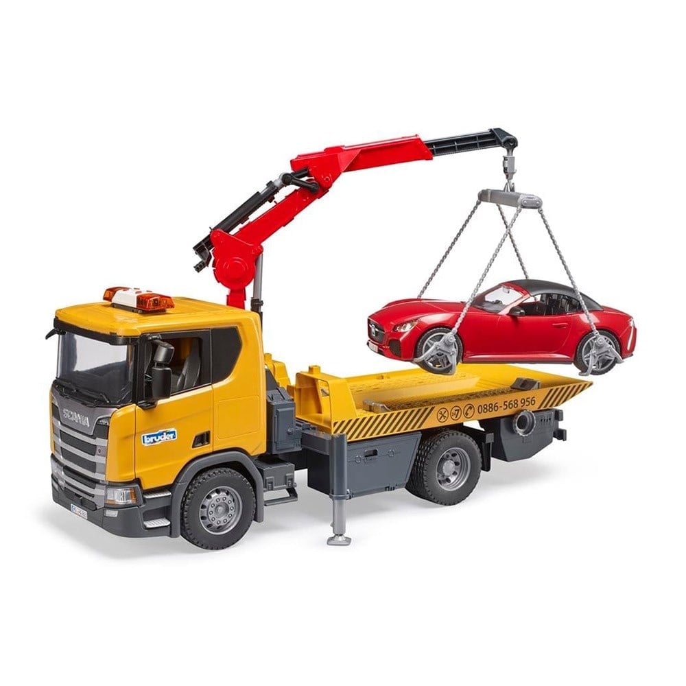 BruderBruder Scania 560R Çekici ve Roadster Araca