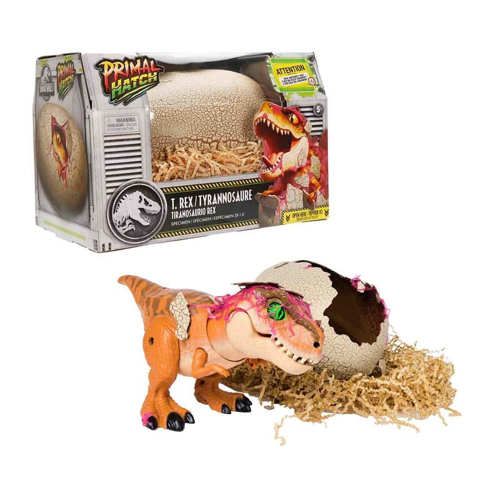Jurassic WorldJurassic World Sesli ve Işıklı Primal Hatch İnteraktif T-Rex Figür