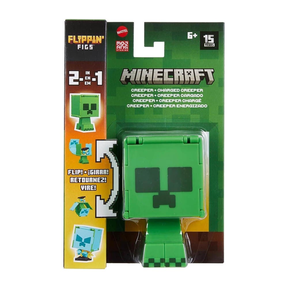 MinecraftMinecraft Flipping Figs 2in1 Dönüşen Figür Creeper