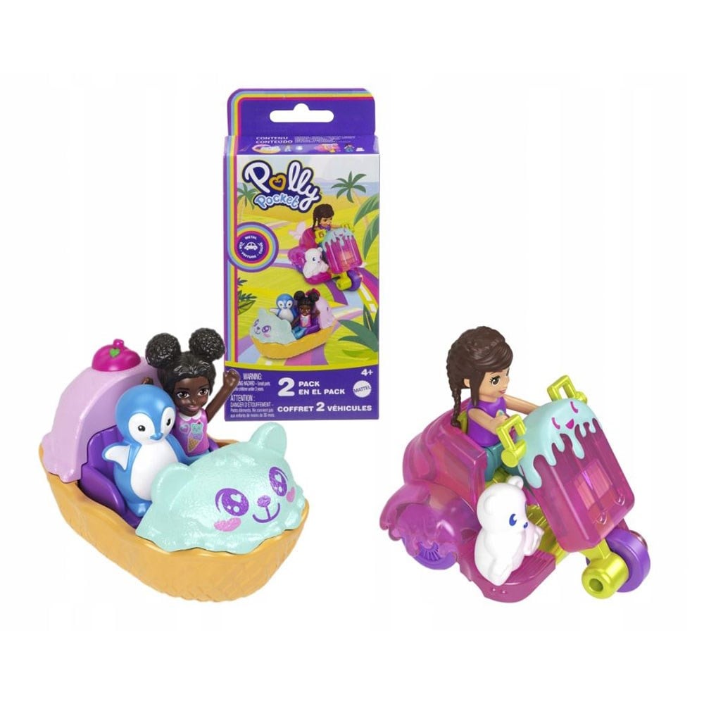 Polly PocketPolly Pocket 2 Araçlı Figür Seti