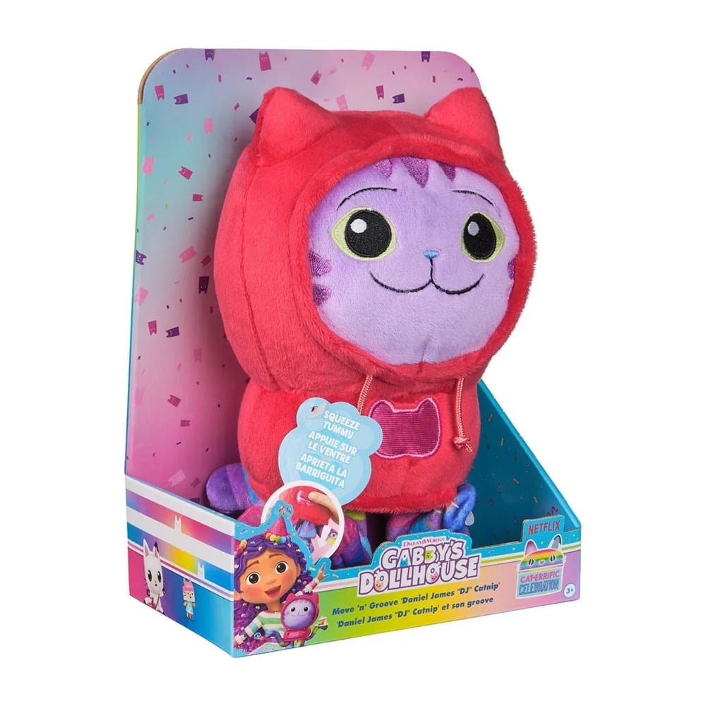 SunmanGabbys Dollhouse DJ Catnip Peluş