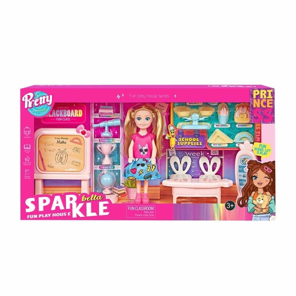 MegaMega Sparkle Bella Princess Eğlenceli Sınıf Seti