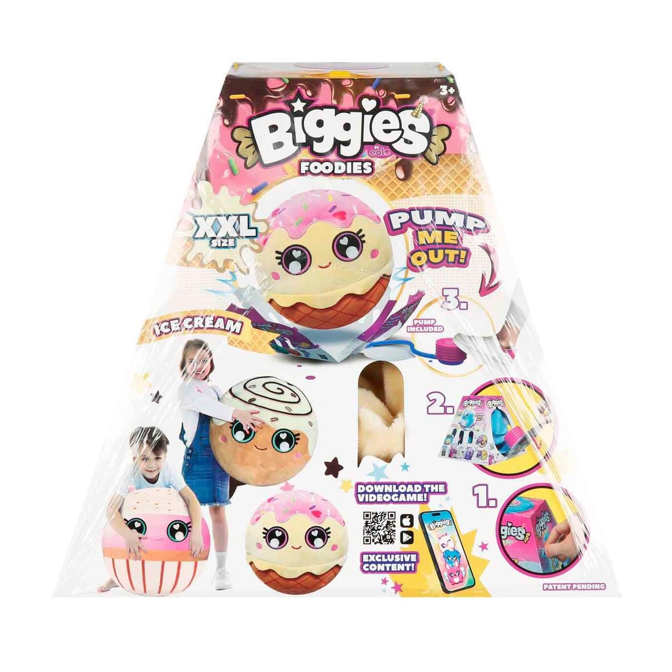 SunmanSunman Biggies Şişme Peluş Dondurma XXL Foodies S6