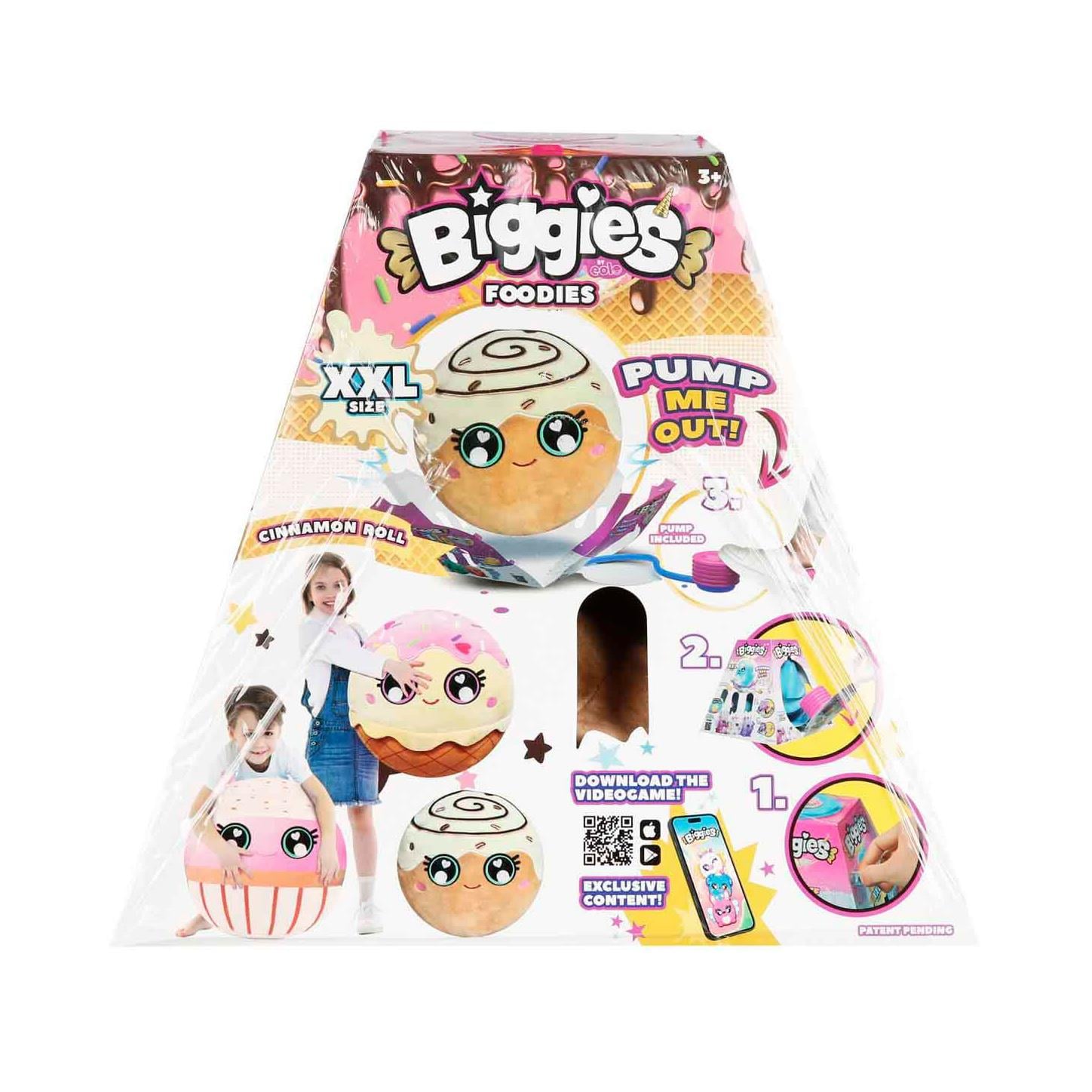 SunmanSunman Şişme Peluş Cinnamon Roll XXL Foodies S6