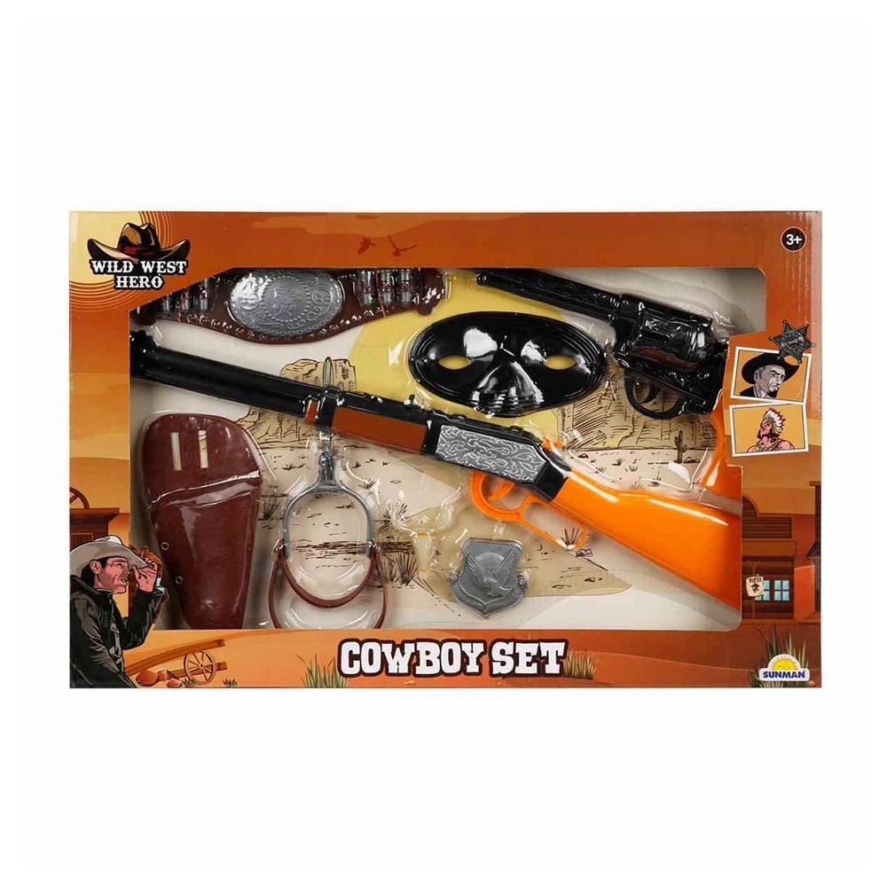 SunmanSunman Tüfekli Kovboy Oyun Seti